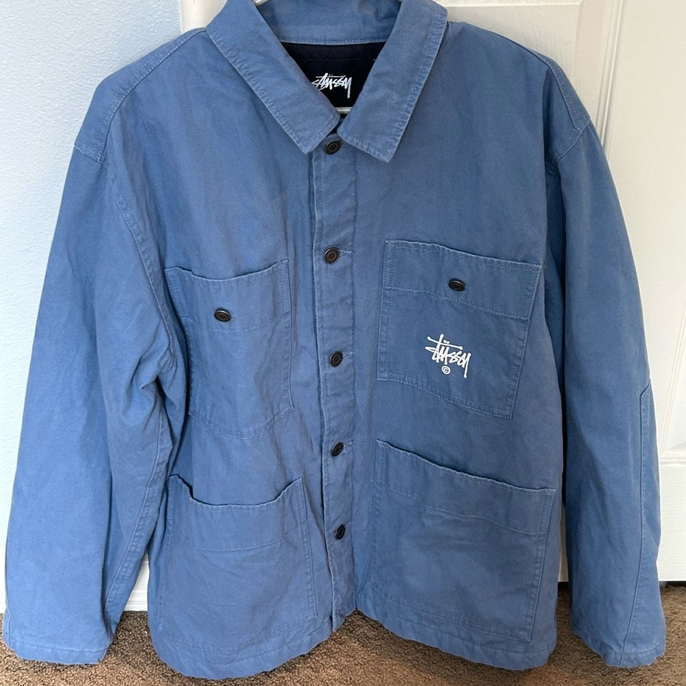 Stussy Demin Blue Lightweight Shirt Jacket
